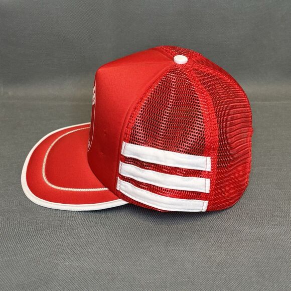 VTG 1990s USA Iraq Saddam Buster Canada Mesh Baseball Cap Hat One Size Snapback - Picture 4 of 16